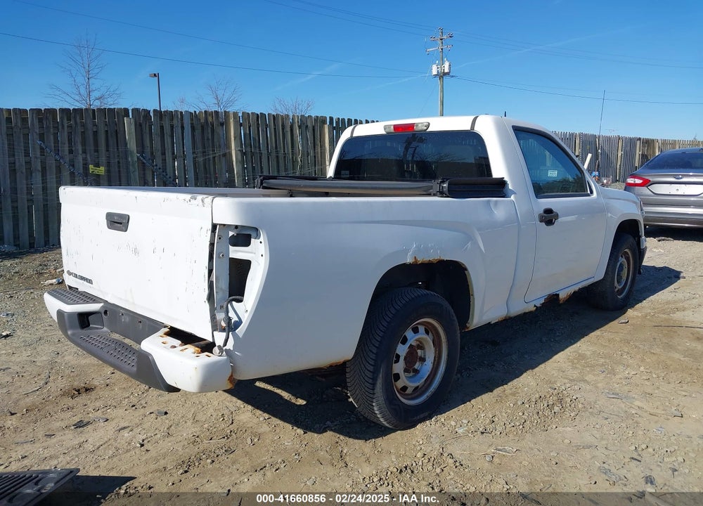 2012 CHEVROLET COLORADO WORK TRUCK VIN: 1GCCSBF92C8117416