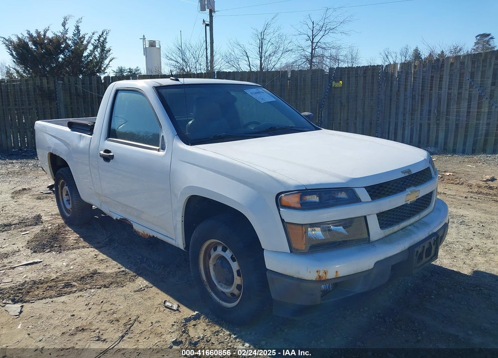 2012 CHEVROLET COLORADO WORK TRUCK VIN: 1GCCSBF92C8117416