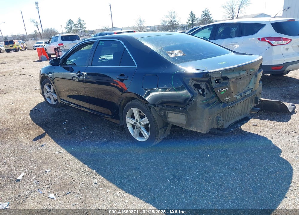 2012 TOYOTA CAMRY SE VIN: 4T1BF1FK1CU129721