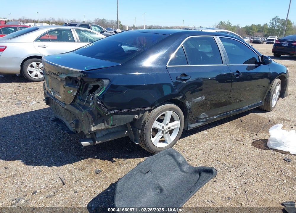 2012 TOYOTA CAMRY SE VIN: 4T1BF1FK1CU129721