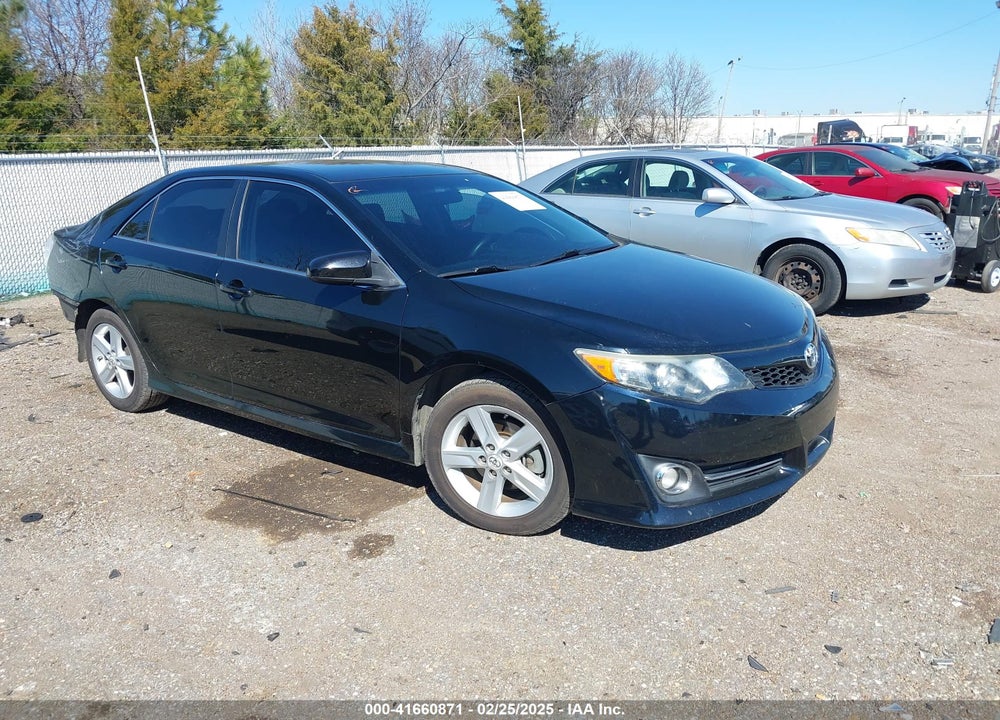 2012 TOYOTA CAMRY SE VIN: 4T1BF1FK1CU129721