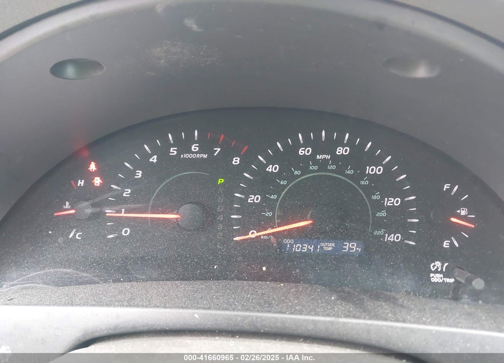 2007 TOYOTA CAMRY VIN: 4T1BE46KX7U122616
