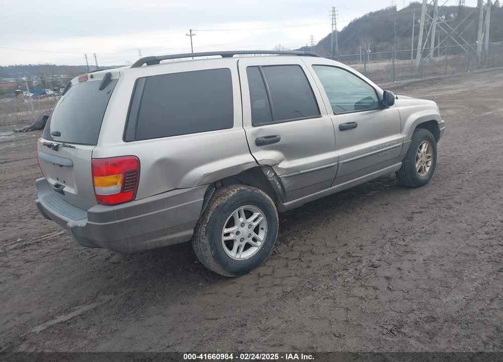 2003 JEEP GRAND CHEROKEE LAREDO VIN: 1J4GW48S43C521360