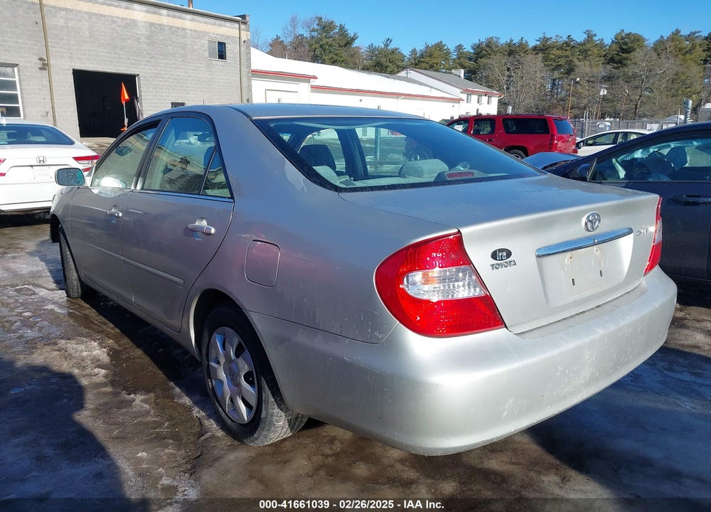 2004 TOYOTA CAMRY LE VIN: 4T1BE32K34U376616