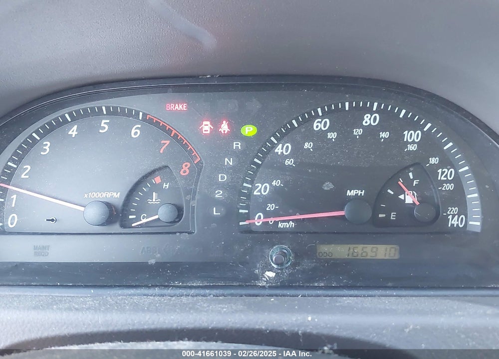 2004 TOYOTA CAMRY LE VIN: 4T1BE32K34U376616