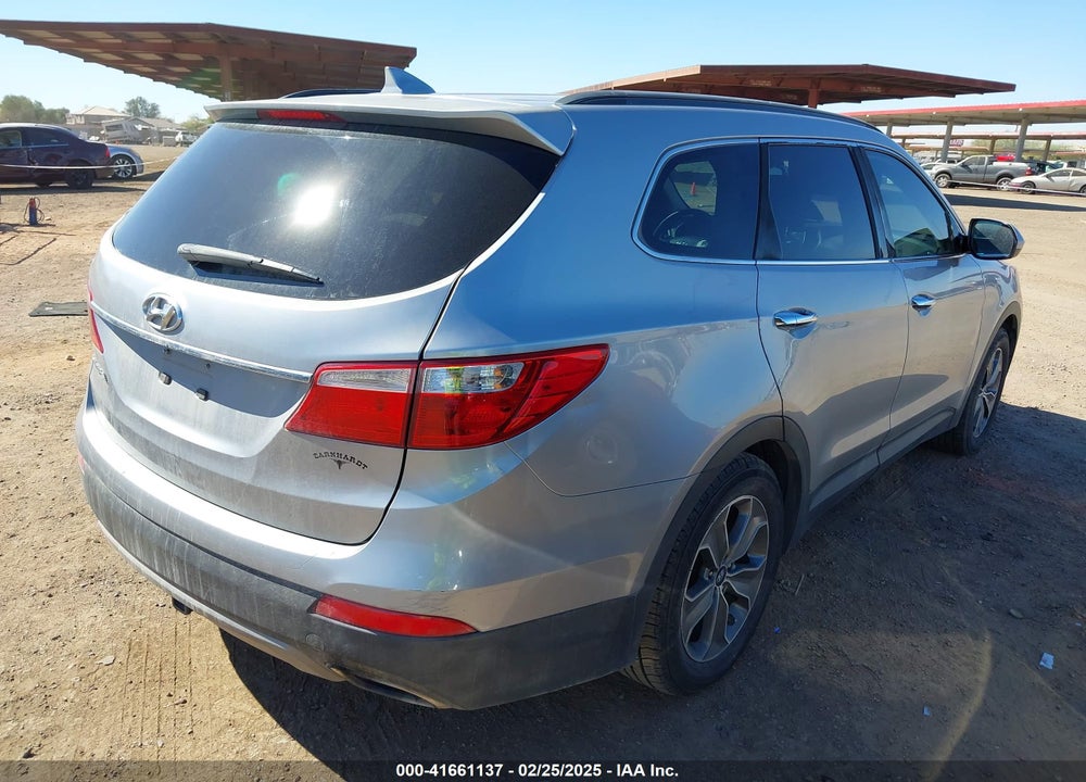 2014 HYUNDAI SANTA FE GLS VIN: KM8SM4HFXEU045407