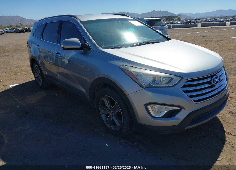 2014 HYUNDAI SANTA FE GLS VIN: KM8SM4HFXEU045407