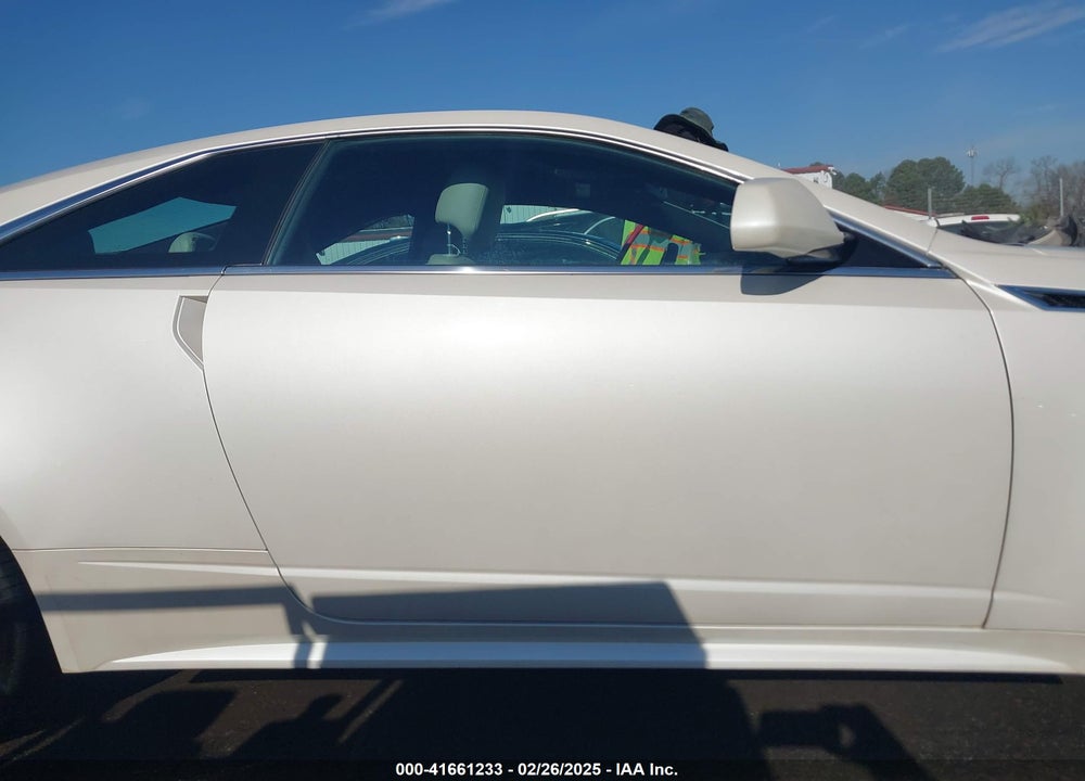 2012 CADILLAC CTS STANDARD VIN: 1G6DA1E38C0118487
