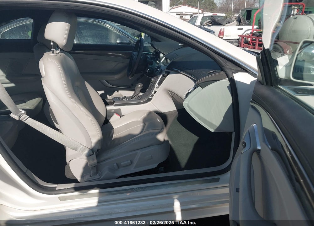 2012 CADILLAC CTS STANDARD VIN: 1G6DA1E38C0118487