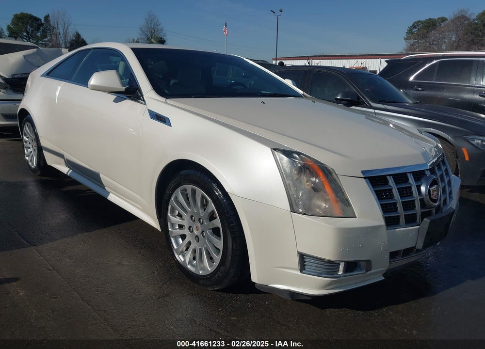 2012 CADILLAC CTS STANDARD VIN: 1G6DA1E38C0118487