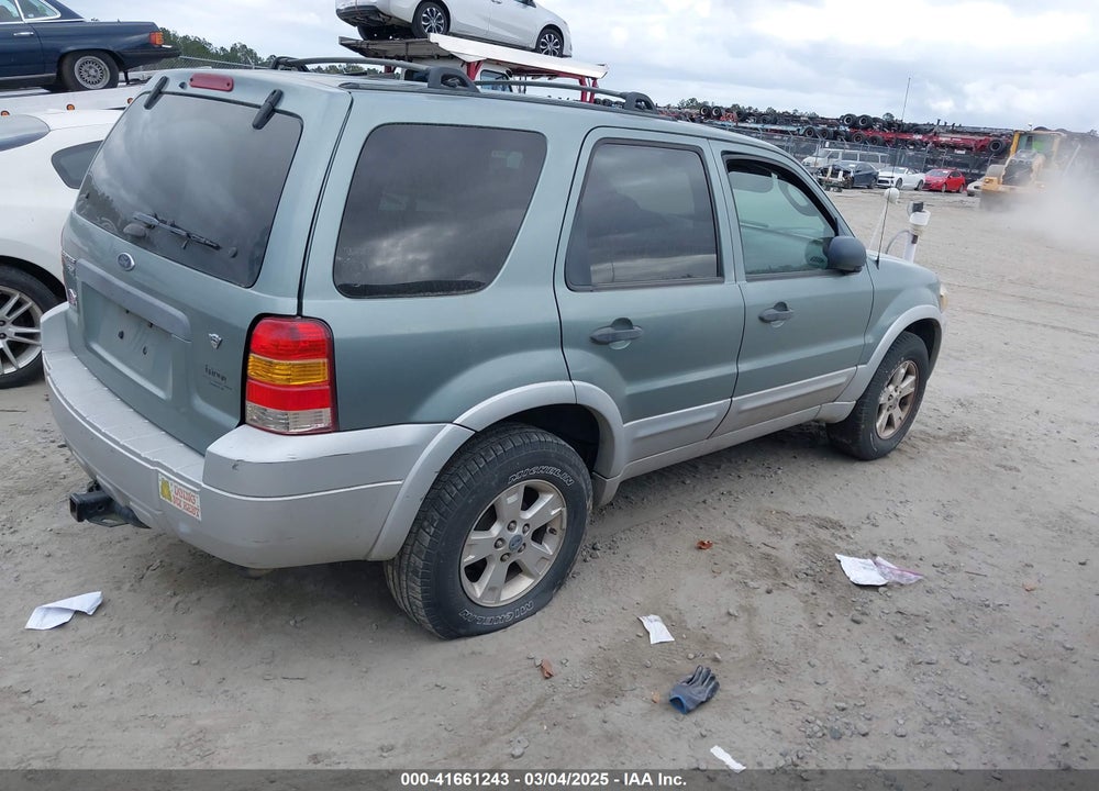 2007 FORD ESCAPE XLT/XLT SPORT VIN: 1FMYU03157KA67702