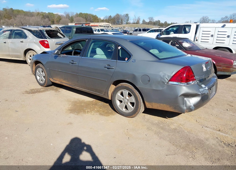 2008 CHEVROLET IMPALA VIN: 2G1WT58N089142468