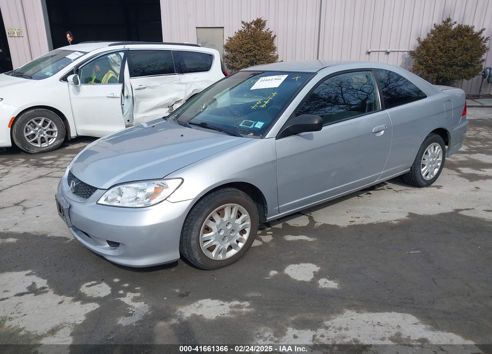2005 HONDA CIVIC LX VIN: 1HGEM22605L053618