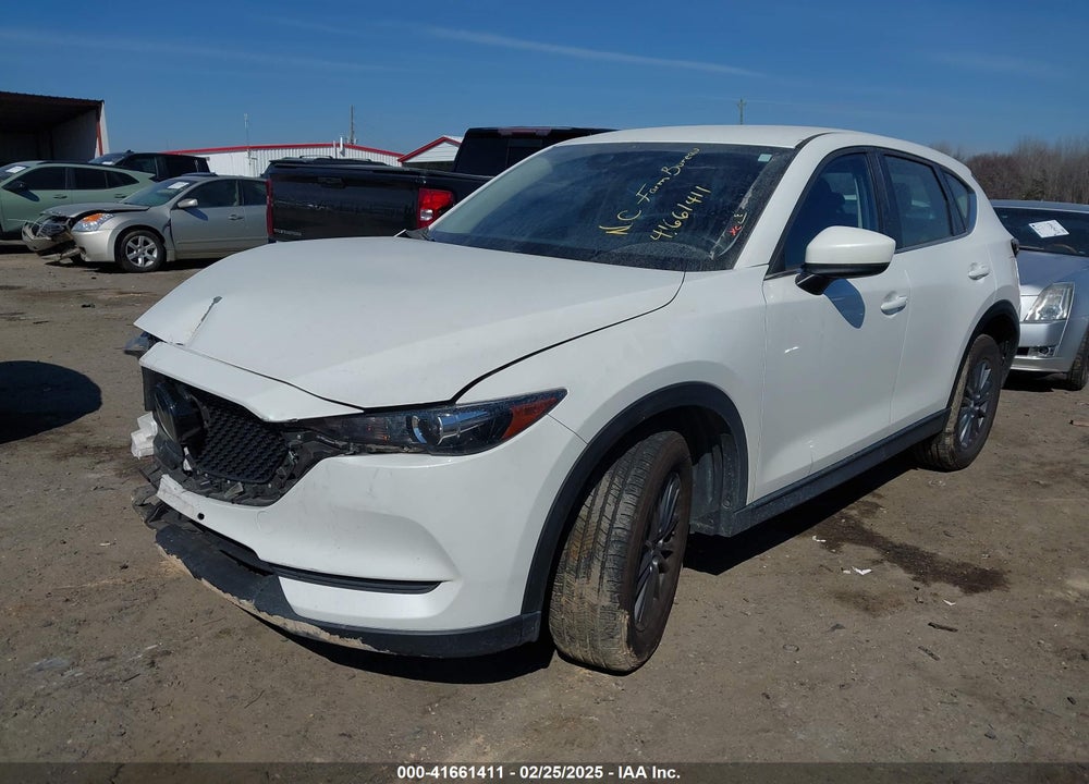 2021 MAZDA CX-5 SPORT VIN: JM3KFBBM3M0408394