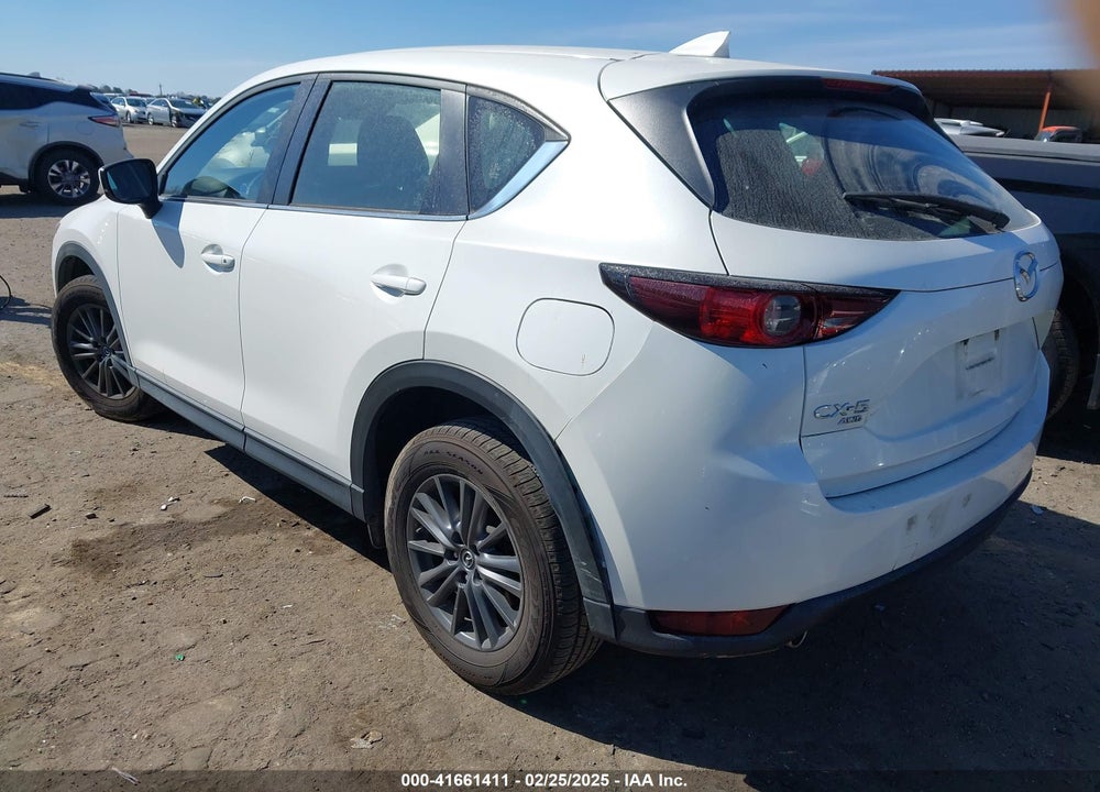 2021 MAZDA CX-5 SPORT VIN: JM3KFBBM3M0408394