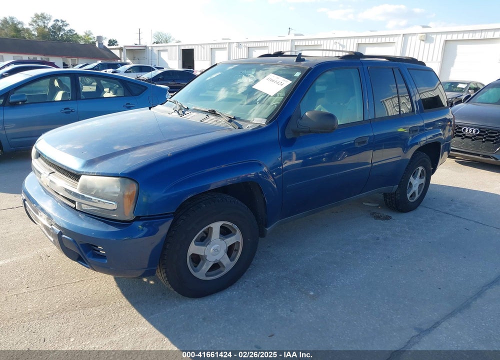 2006 CHEVROLET TRAILBLAZER LS VIN: 1GNDS13S162193908