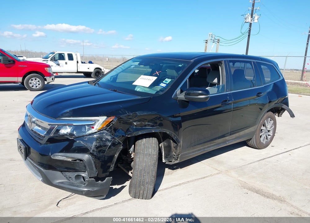 2019 HONDA PILOT EX-L VIN: 5FNYF5H53KB031522