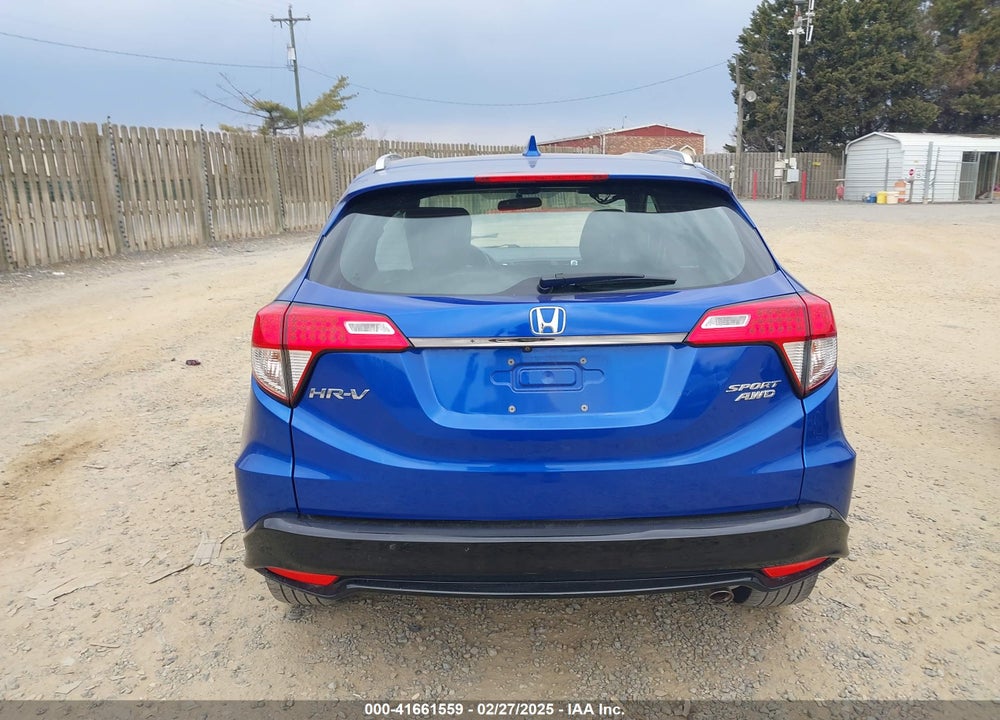 2019 HONDA HR-V VIN: 3CZRU6H16KG716003