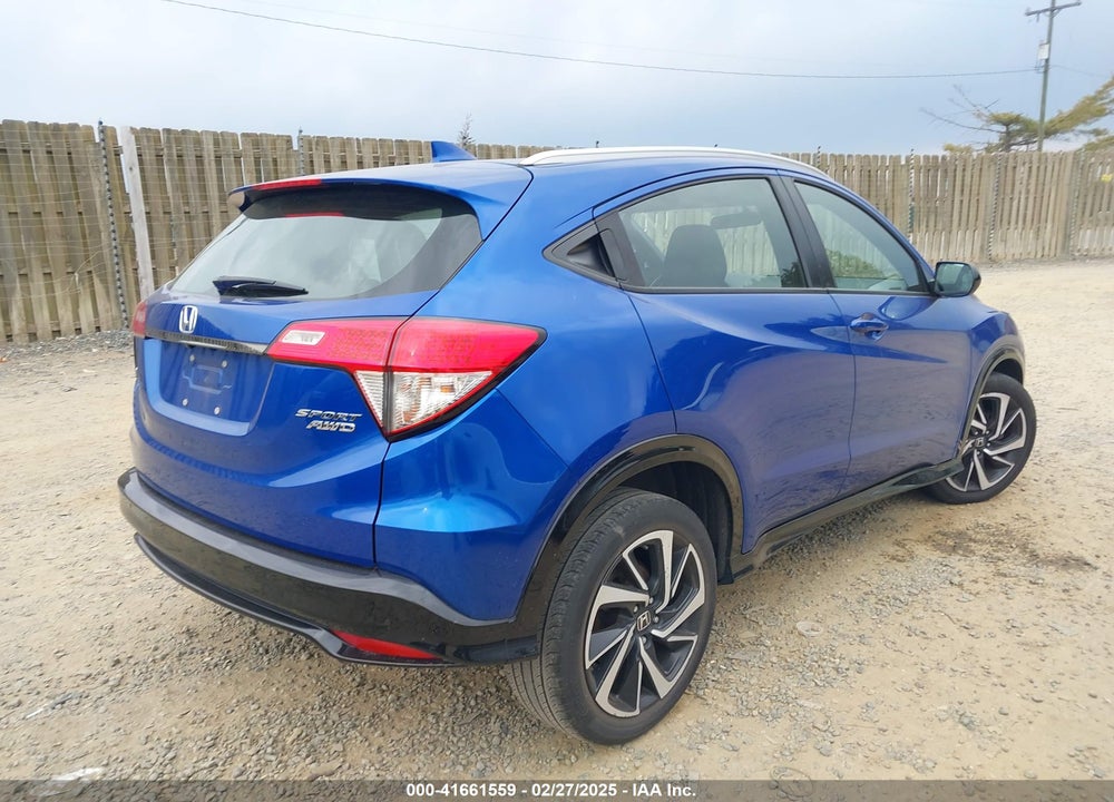 2019 HONDA HR-V VIN: 3CZRU6H16KG716003