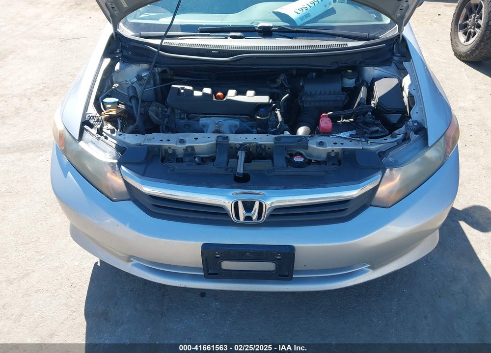 2012 HONDA CIVIC LX VIN: 19XFB2F50CE092242