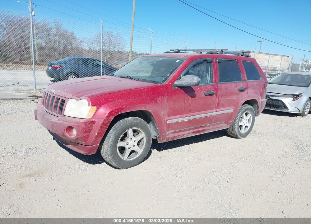 2005 JEEP GRAND CHEROKEE LAREDO VIN: 1J4GR48K05C646348