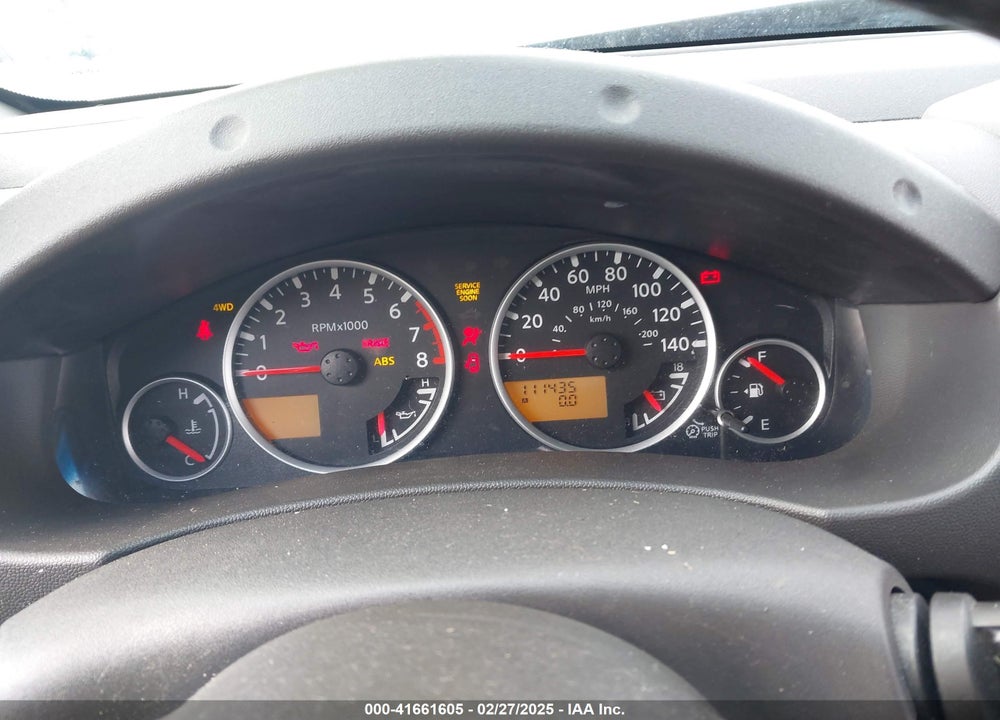 2009 NISSAN FRONTIER VIN: 1N6AD09W79C400954