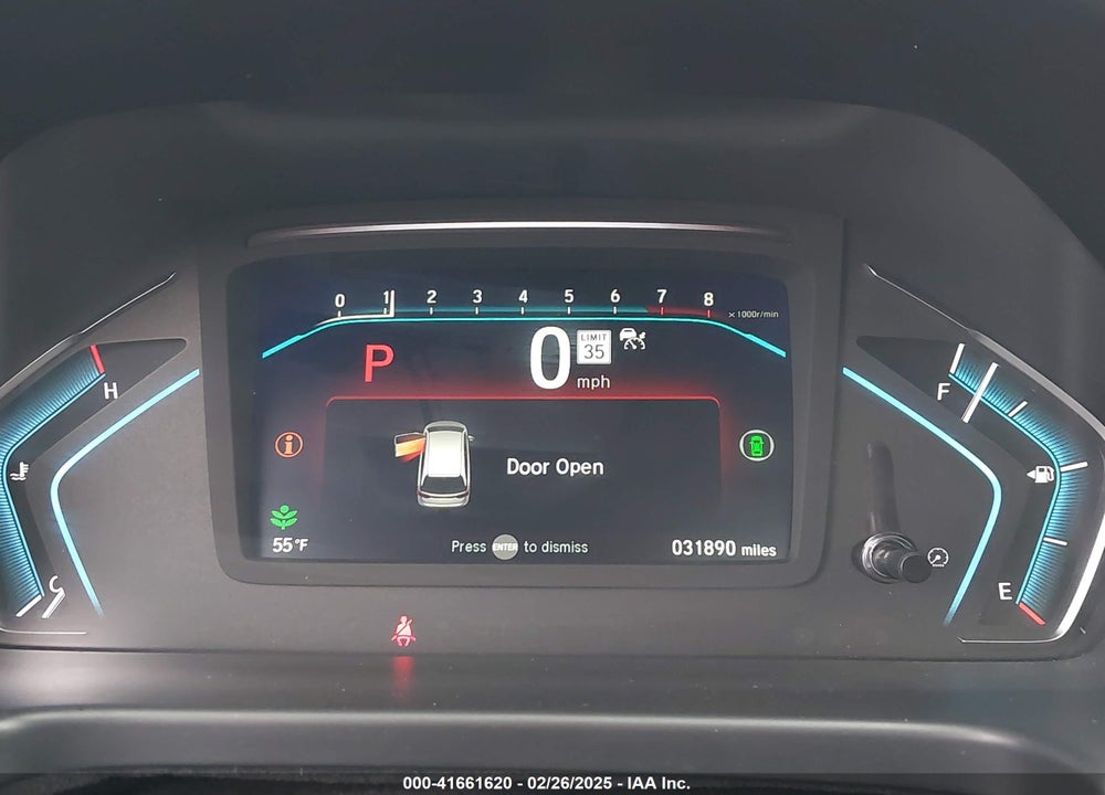 2024 HONDA ODYSSEY VIN: 5FNRL6H7XRB052642