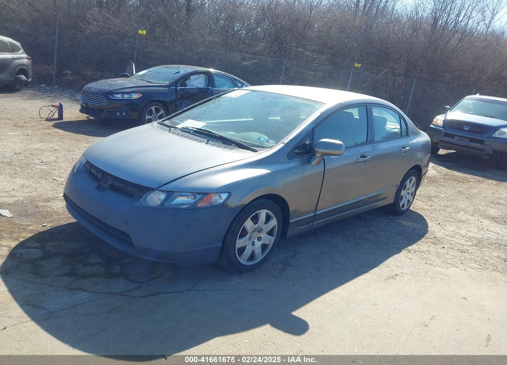 2008 HONDA CIVIC LX VIN: 2HGFA16518H525853