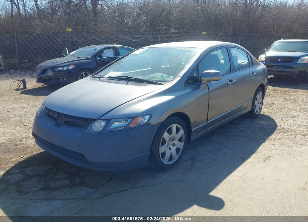 2008 HONDA CIVIC LX VIN: 2HGFA16518H525853
