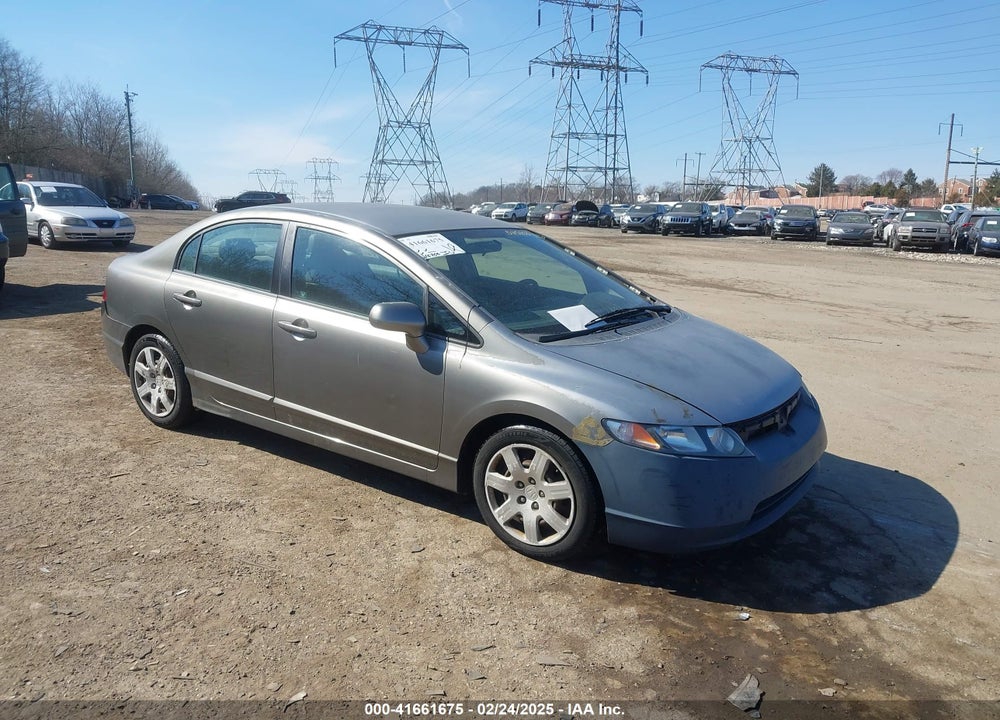 2008 HONDA CIVIC LX VIN: 2HGFA16518H525853