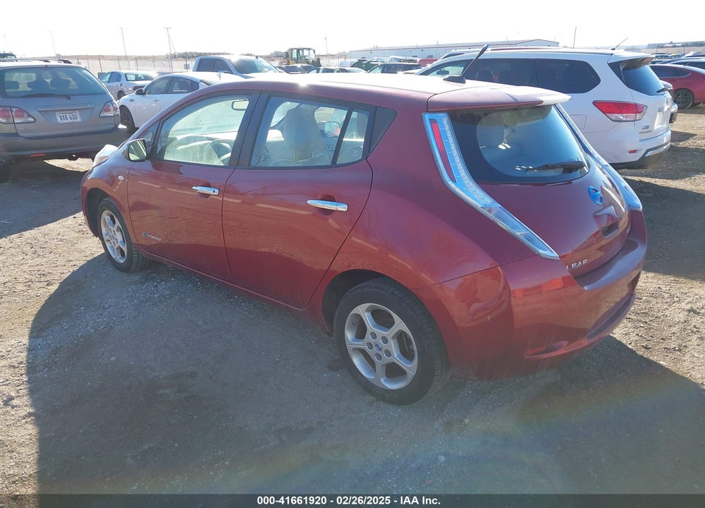 2012 NISSAN LEAF SL VIN: JN1AZ0CP1CT020704