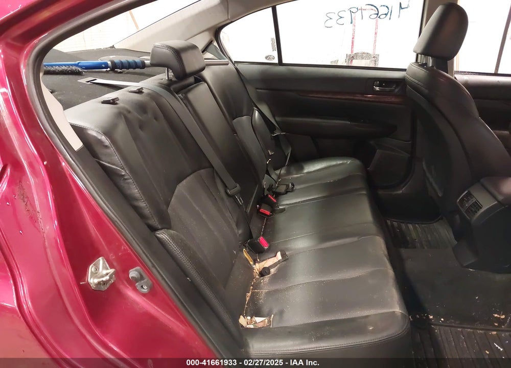 2013 SUBARU LEGACY VIN: 4S3BMBK66D3026956
