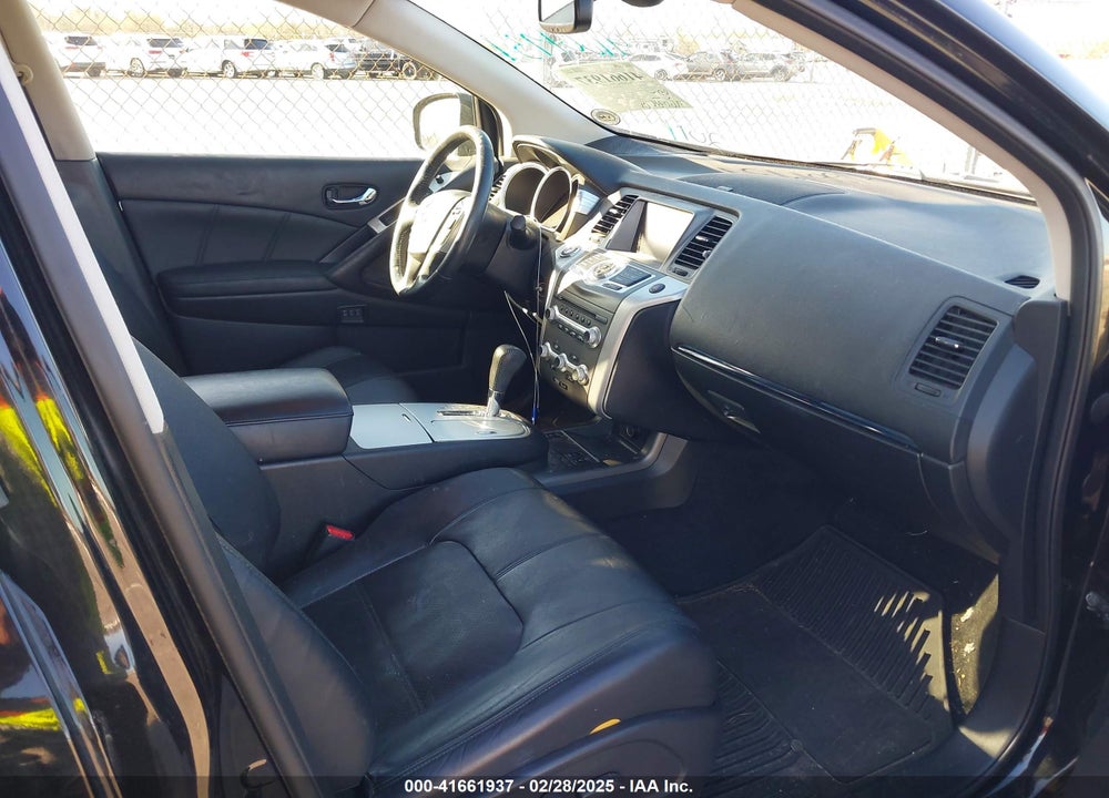 2011 NISSAN MURANO SL VIN: JN8AZ1MW4BW160224