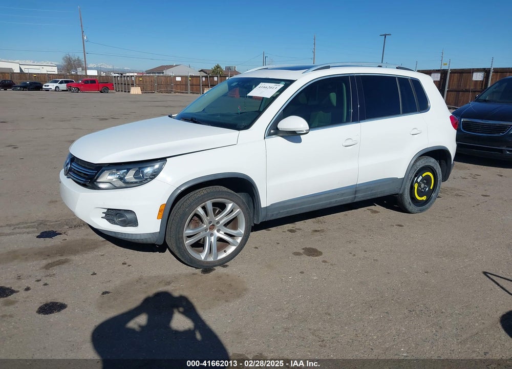 2012 VOLKSWAGEN TIGUAN SEL VIN: WVGAV7AX5CW562662