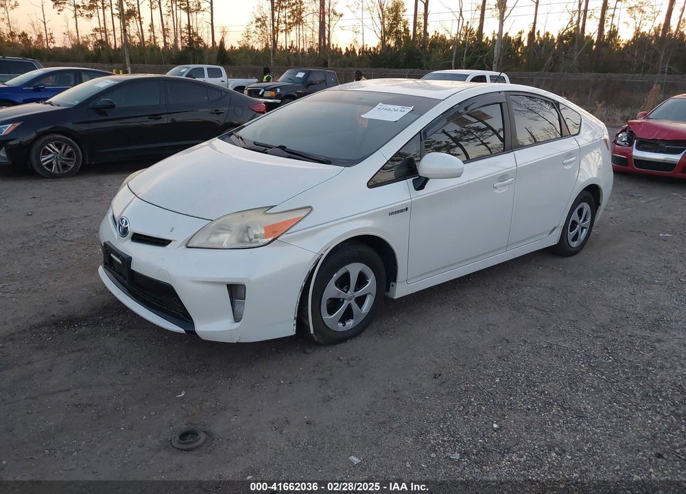 2014 TOYOTA PRIUS THREE VIN: JTDKN3DU7E1753924