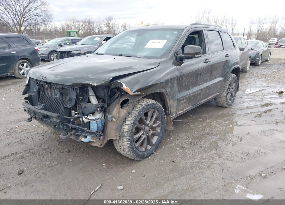 2016 JEEP GRAND CHEROKEE VIN: 1C4RJFBG5GC406494