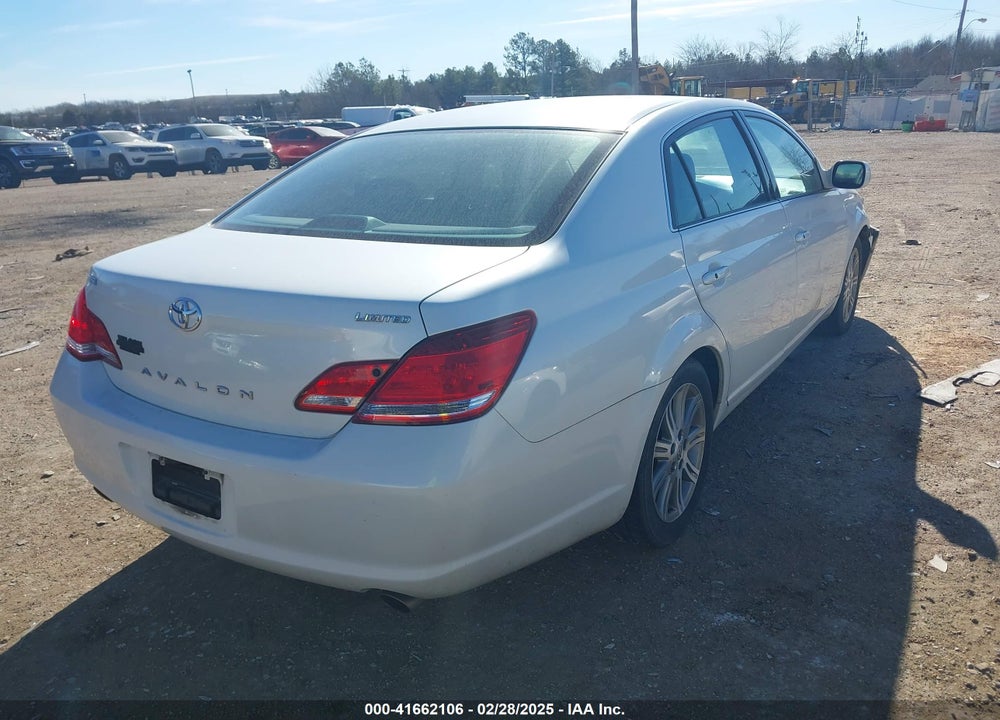 2006 TOYOTA AVALON VIN: 4T1BK36B66U128186