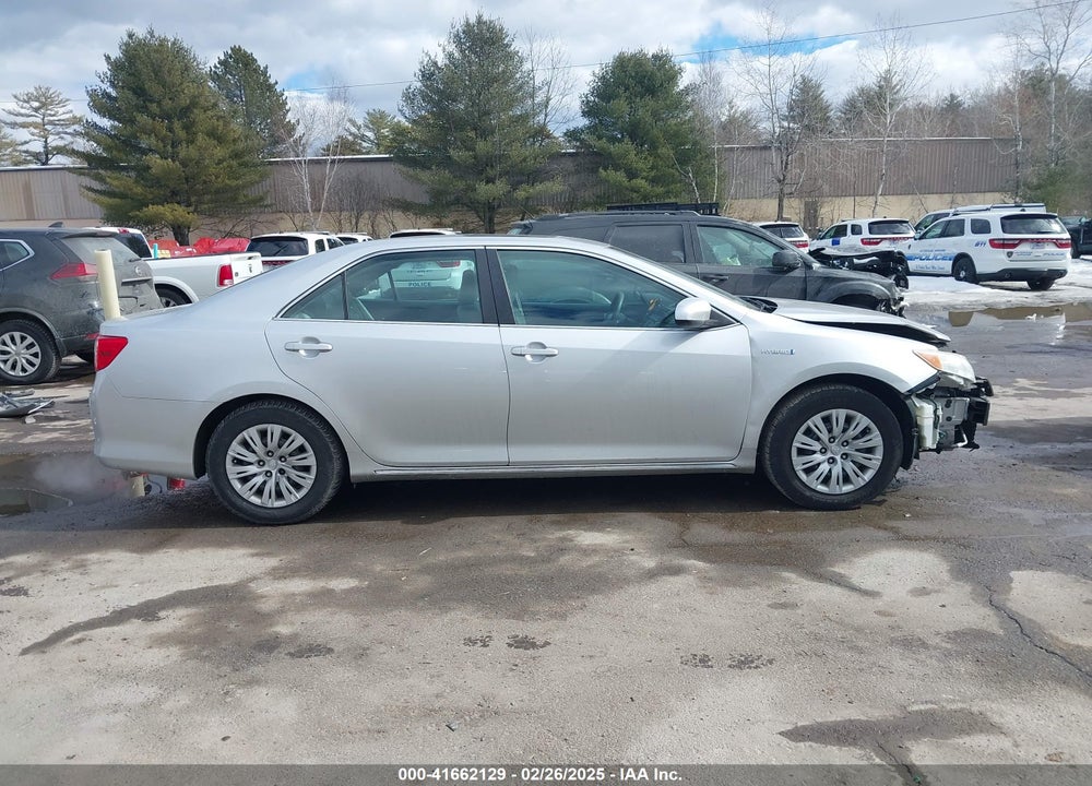 2012 TOYOTA CAMRY HYBRID VIN: 4T1BD1FK2CU015202
