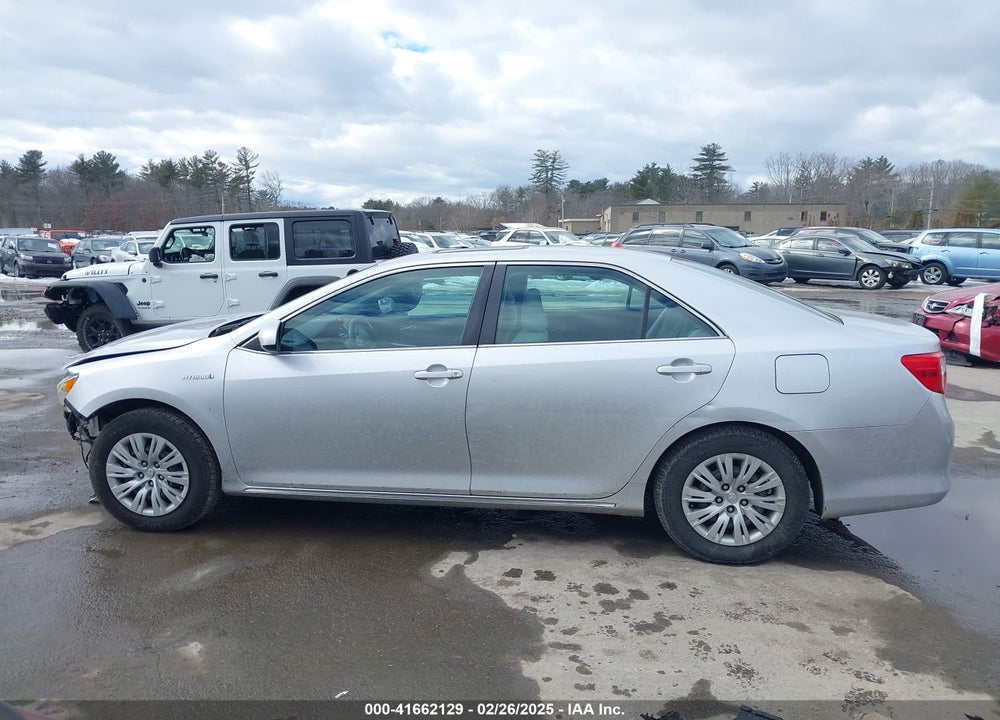 2012 TOYOTA CAMRY HYBRID VIN: 4T1BD1FK2CU015202