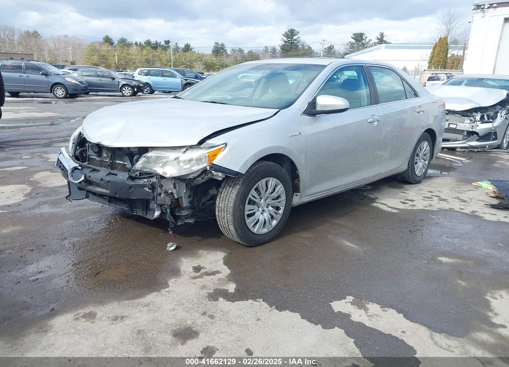 2012 TOYOTA CAMRY HYBRID VIN: 4T1BD1FK2CU015202
