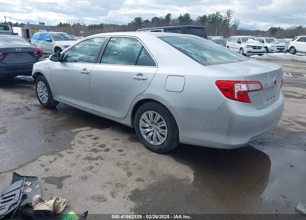 2012 TOYOTA CAMRY HYBRID VIN: 4T1BD1FK2CU015202