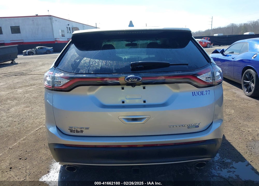 2016 FORD EDGE TITANIUM VIN: 2FMPK4K9XGBB15107