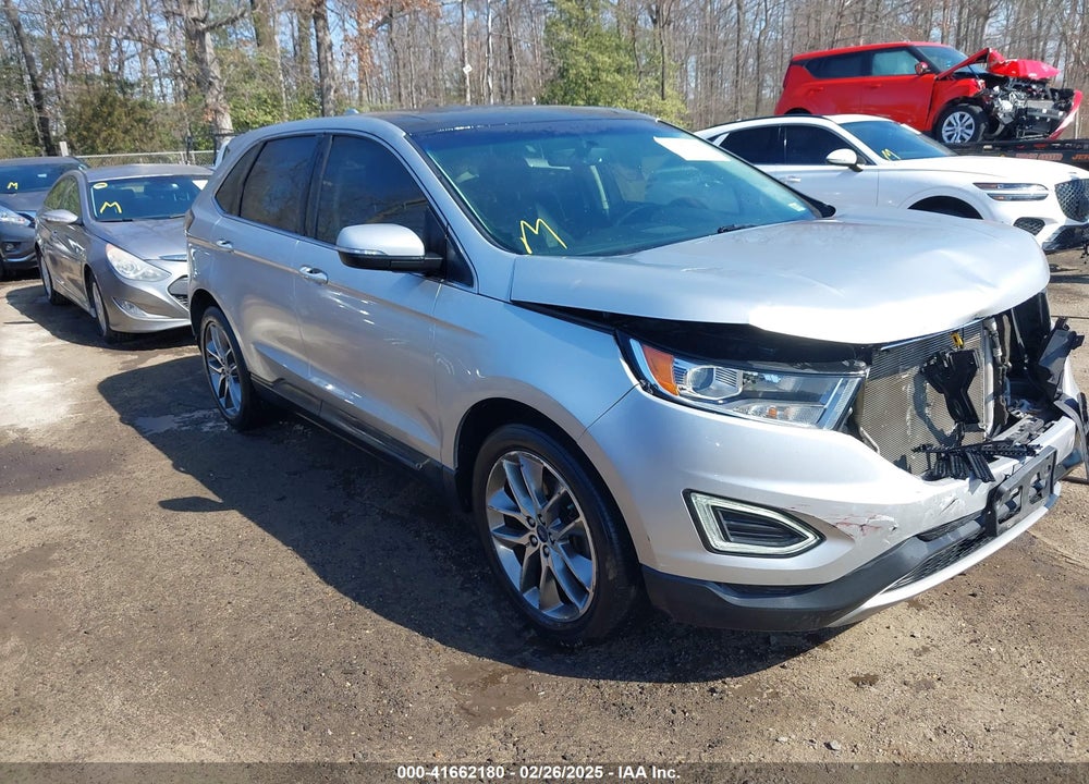 2016 FORD EDGE TITANIUM VIN: 2FMPK4K9XGBB15107