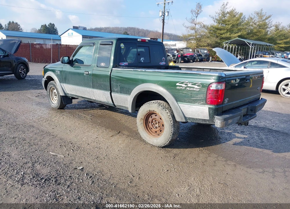 2001 FORD RANGER EDGE/XLT VIN: 1FTZR15E11TA00287