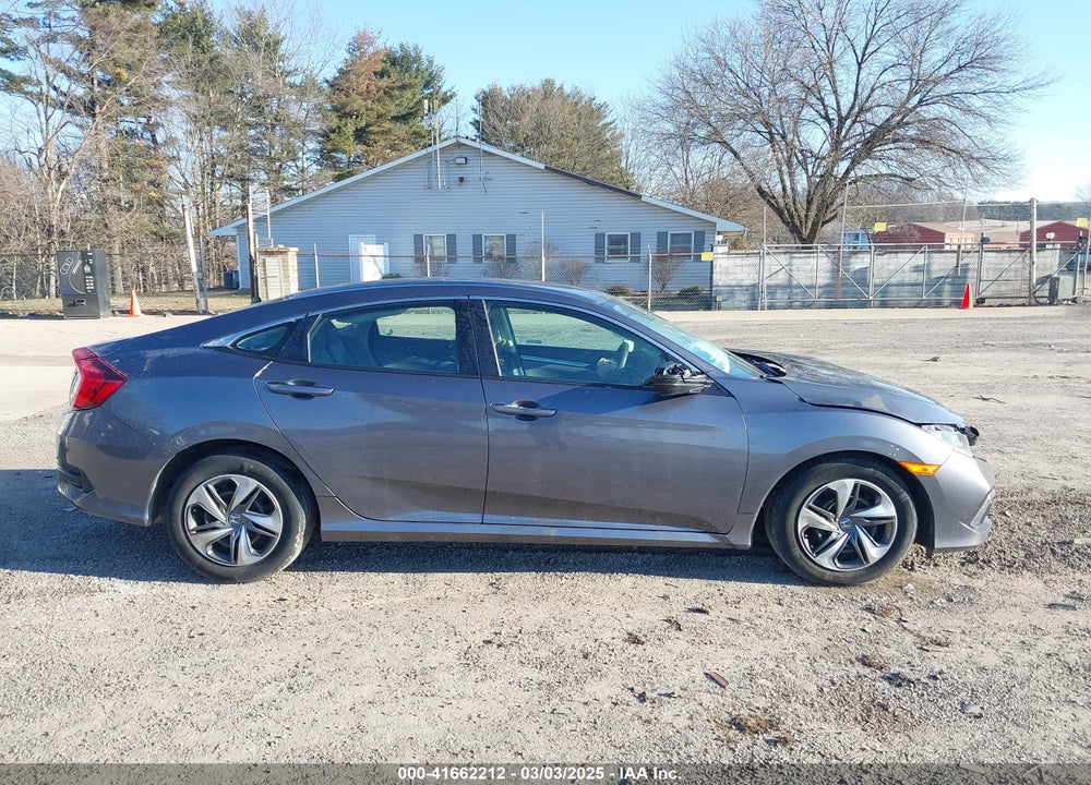 2019 HONDA CIVIC VIN: 2HGFC2F61KH589956