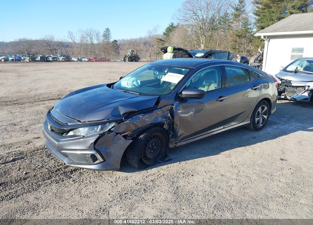 2019 HONDA CIVIC VIN: 2HGFC2F61KH589956