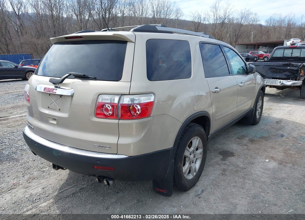 2010 GMC ACADIA SLE VIN: 1GKLVLED0AJ115337