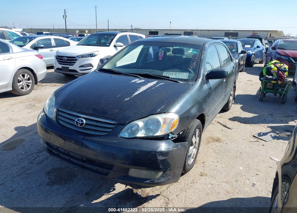 2003 TOYOTA COROLLA S VIN: 1NXBR32EX3Z184428