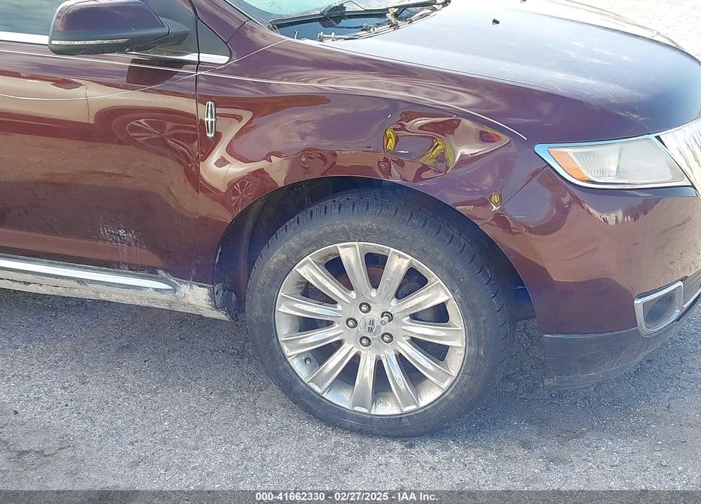 2012 LINCOLN MKX VIN: 2LMDJ8JK1CBL06155
