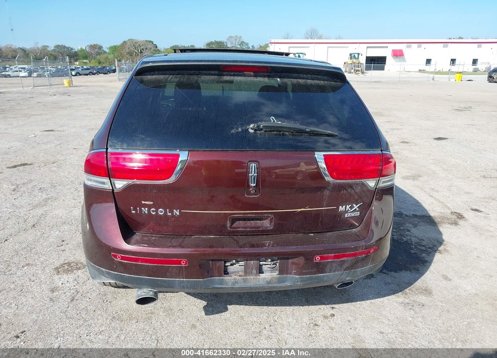 2012 LINCOLN MKX VIN: 2LMDJ8JK1CBL06155